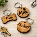 Custom Pet Keychain | Engraved with Your Pet’s Name