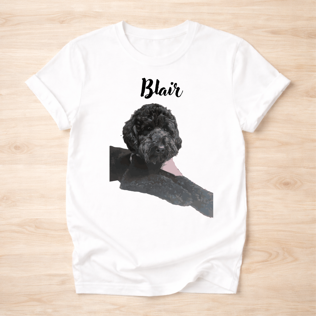 Personalized Pet Portrait T-Shirt