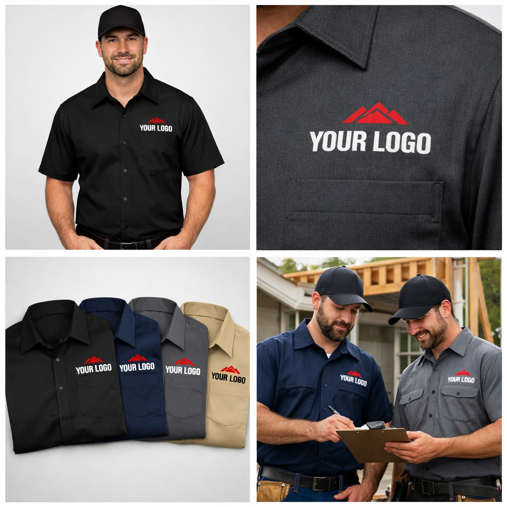 Carhartt® Rugged Professional™ Series Short Sleeve Shirt Custom Logo Work Shirts