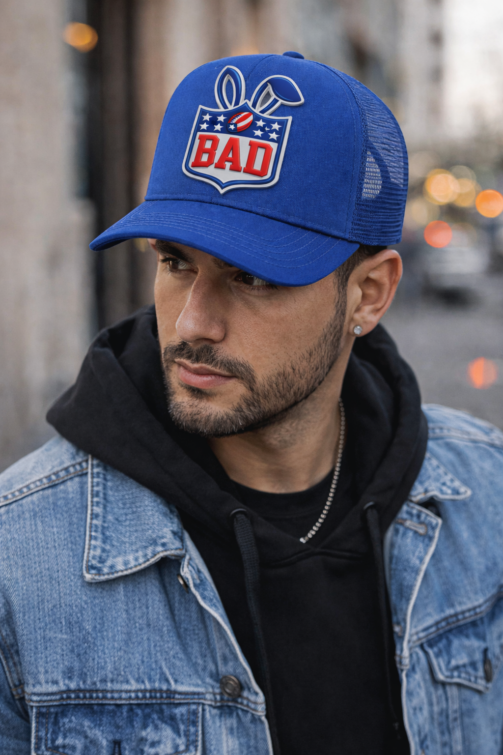 Richardson BAD Bunny Style Trucker Hat Snapback Unisex Casual Cap