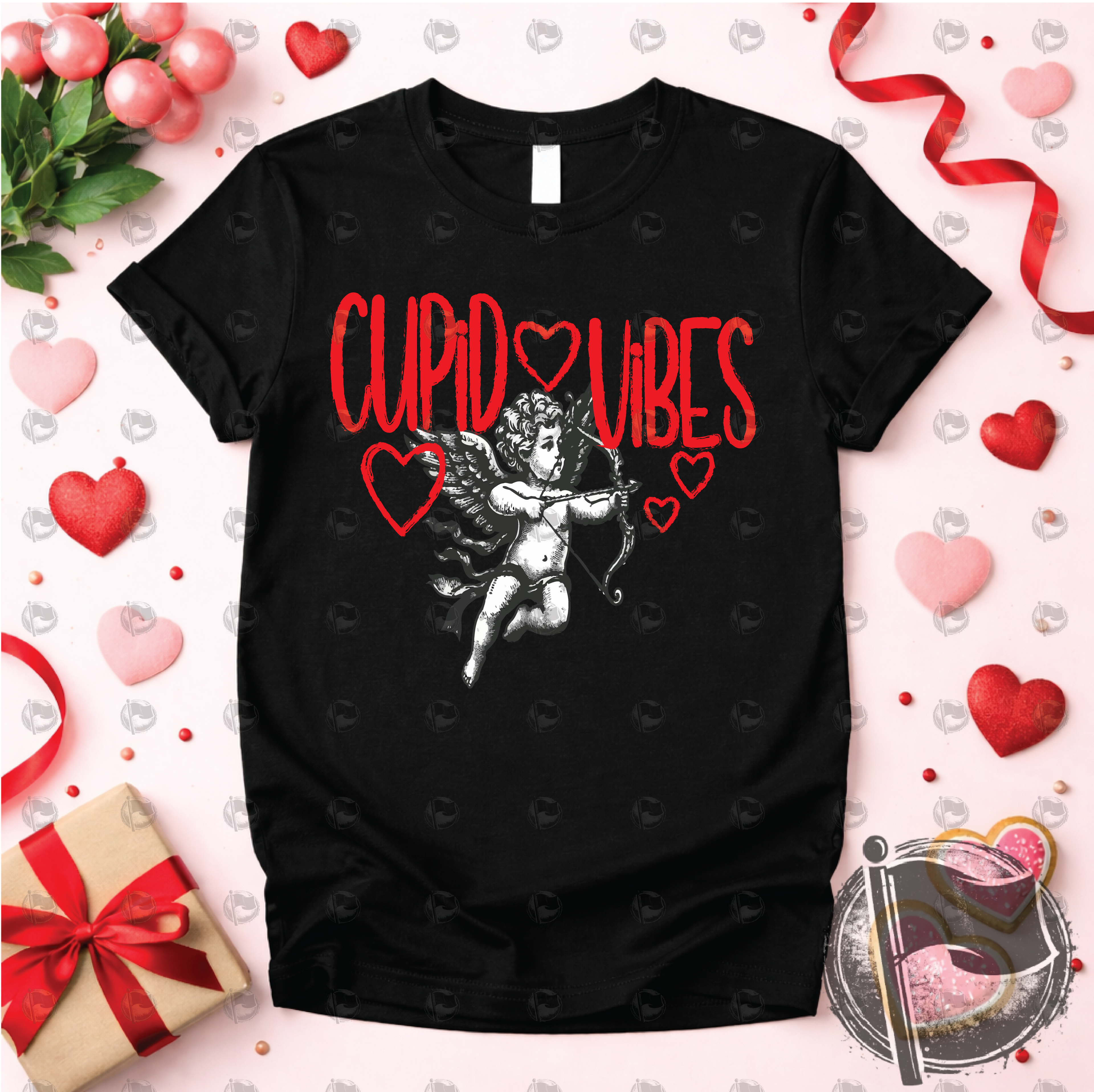 Cupid Valentine’s Day Graphic T-Shirt Unisex Soft Tee
