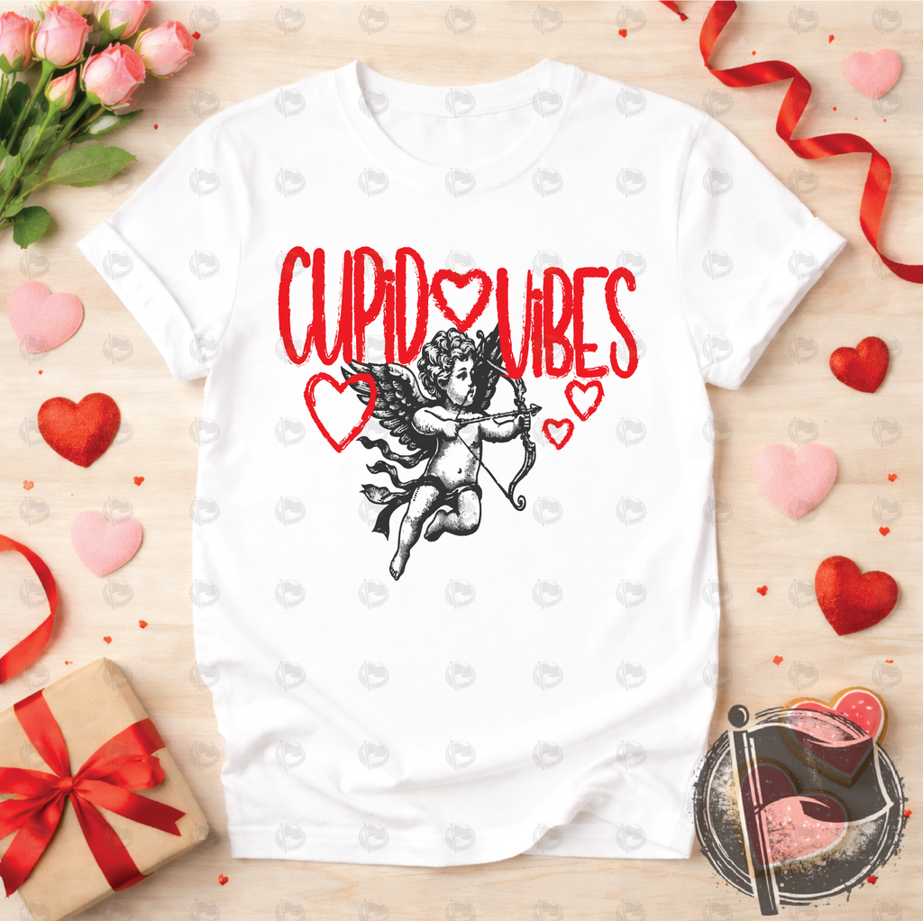 Cupid Valentine’s Day Graphic T-Shirt Unisex Soft Tee