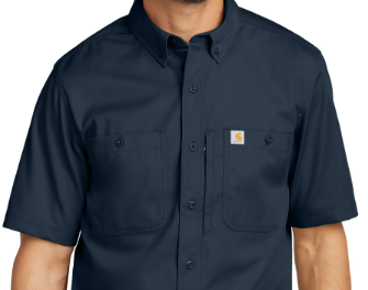 Carhartt® Rugged Professional™ Series Short Sleeve Shirt Custom Logo Work Shirts