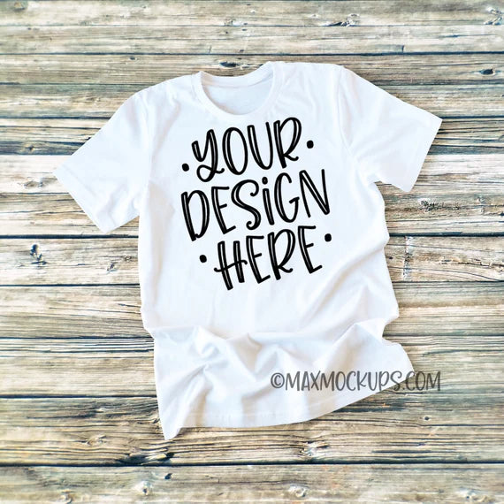 Custom Short Sleeve T-Shirt | Personalized | Design Your Own Tee