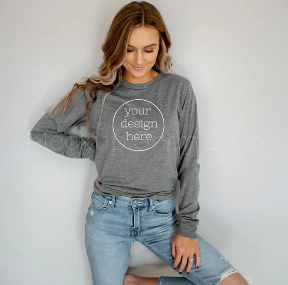 Create Your Own Long Sleeve Tee – Your Design, Your Style