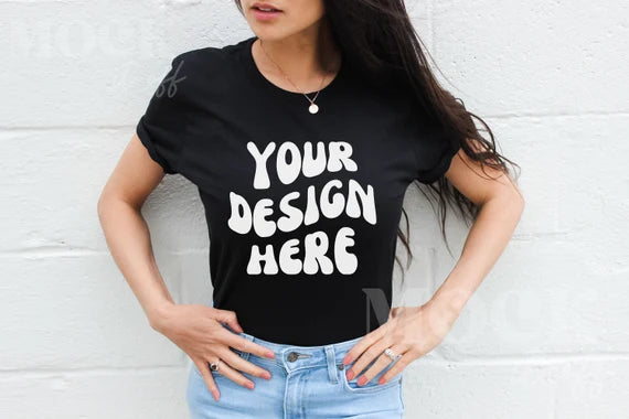 Custom Short Sleeve T-Shirt | Personalized | Design Your Own Tee