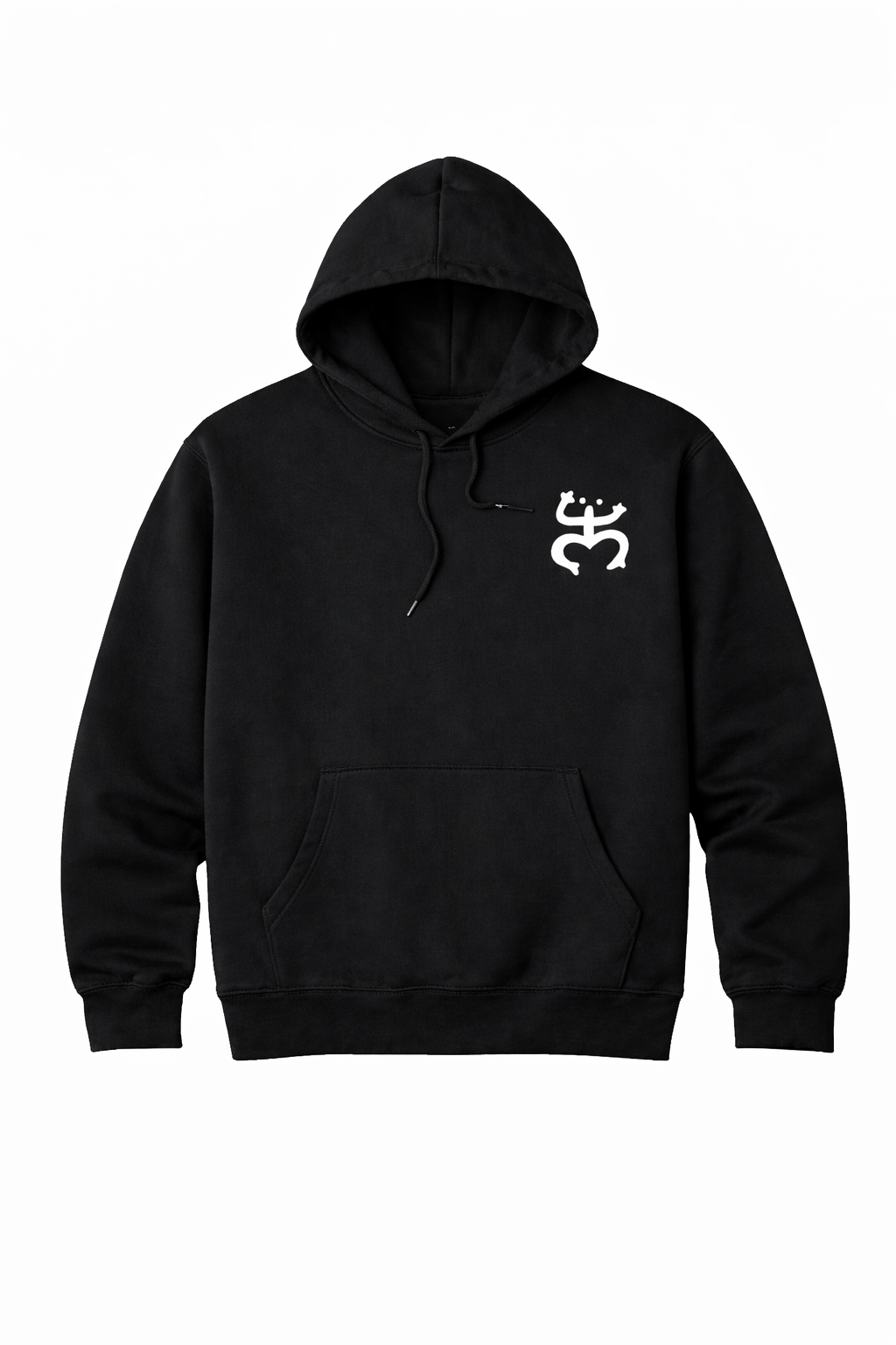 Puerto Rican Left Chest Coquí Design Black or Beige Hoodie